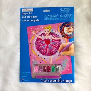 Sequin Art - Ballerina